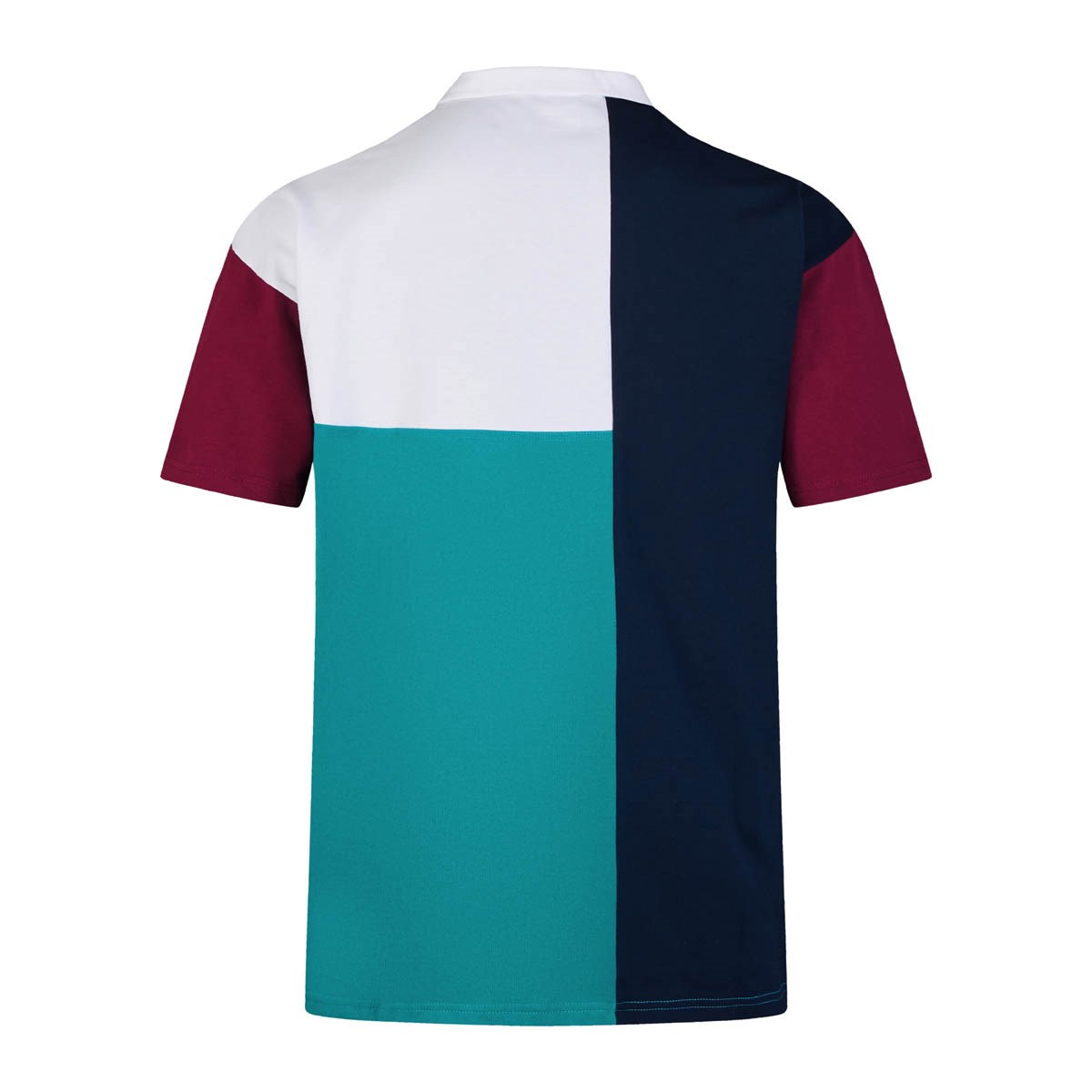 Canterbury Mens Harlequin Rugby Shirt Short Sleeve Multi - Front