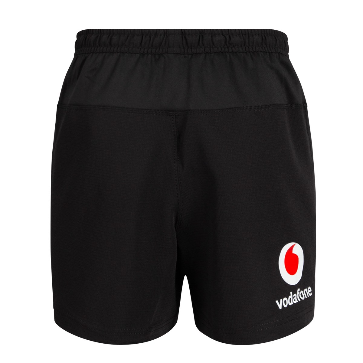 Wales Mens Training Rugby Shorts 26/27 Black - Front View