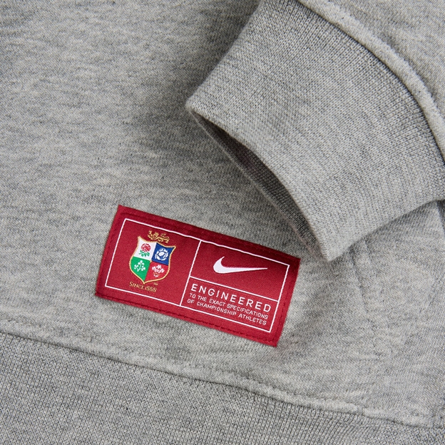 British and Irish Lions Kids Hoodie 2027 - Dark Grey Heather