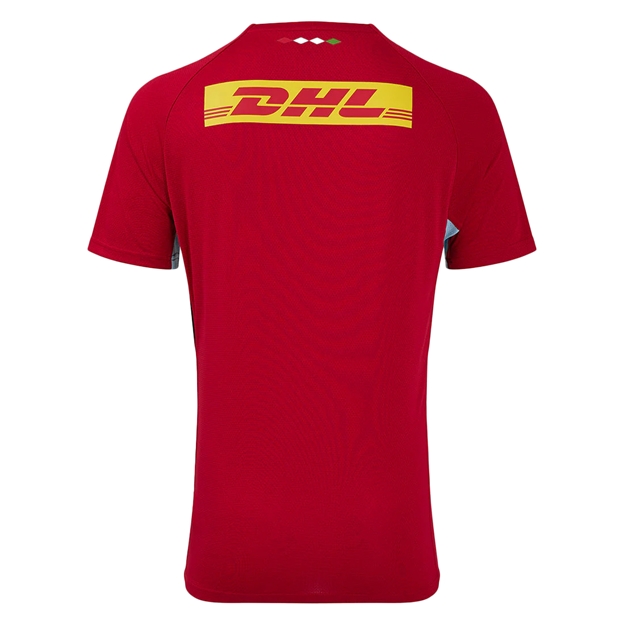 Harlequins Mens Training T-Shirt Red 2025 - Back
