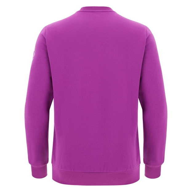 Scotland Mens Leisure Sweatshirt 25/26 Purple/White - Back