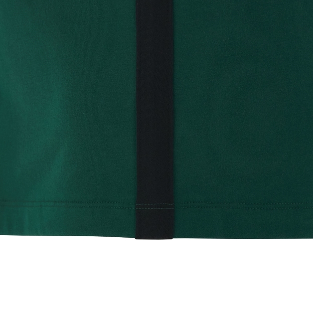 Wales Kids Travel T-Shirt 26/27 Green - Seam Tape Close-up