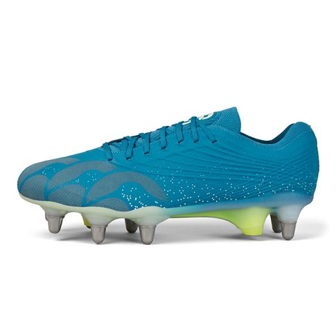 Canterbury Adults Stampede Groundbreak Elite Soft Ground Rugby Boots Green - Outstep