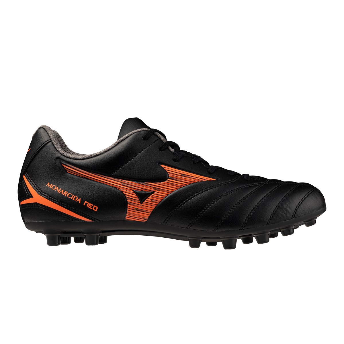 Mizuno Adults Monarcida Neo III Select All Ground Ground Rugby Boots Black - Front View