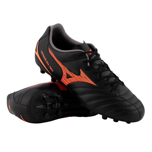 Mizuno Adults Monarcida Neo III Select All Ground Ground Rugby Boots Black - Front View