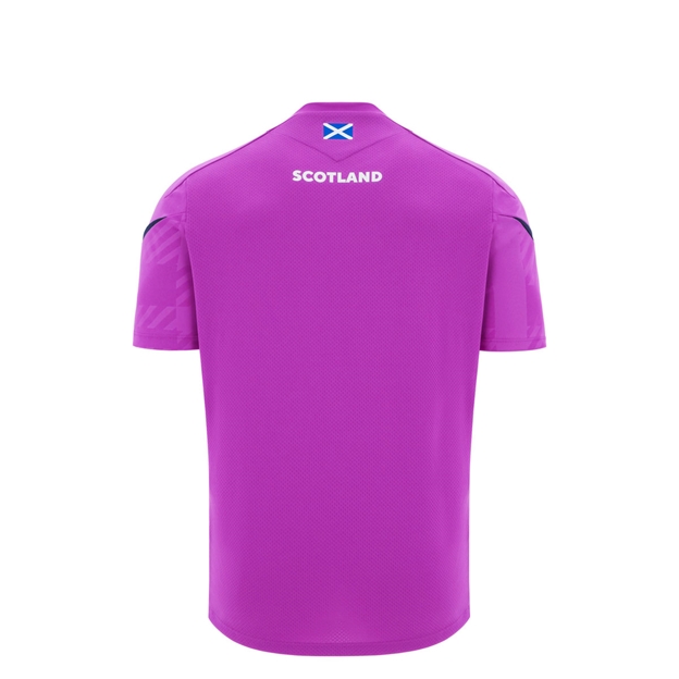 Scotland Junior Training T-Shirt 25/26 Purple - Back