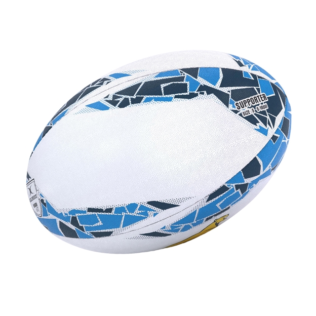 Gilbert Argeninta Supporters Rugby Ball - Back View