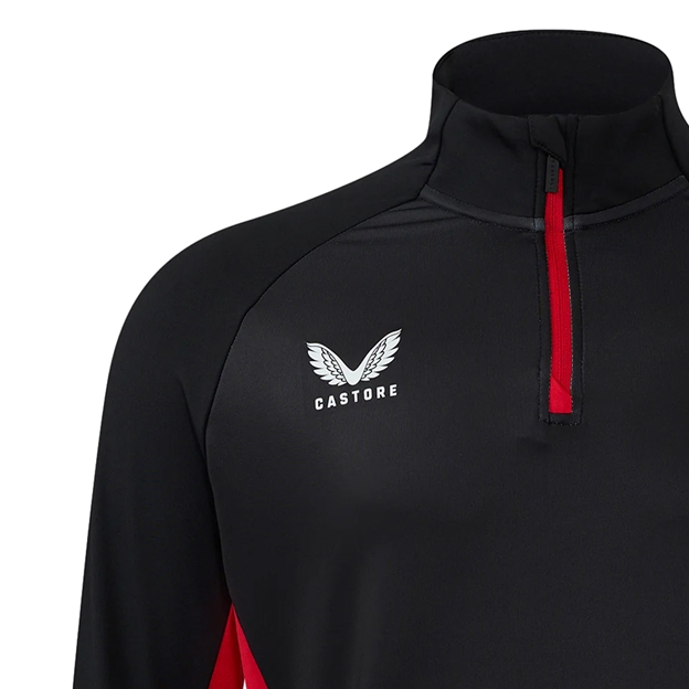Saracens Mens 1/4 Zip Midlayer 24/25 - Castore