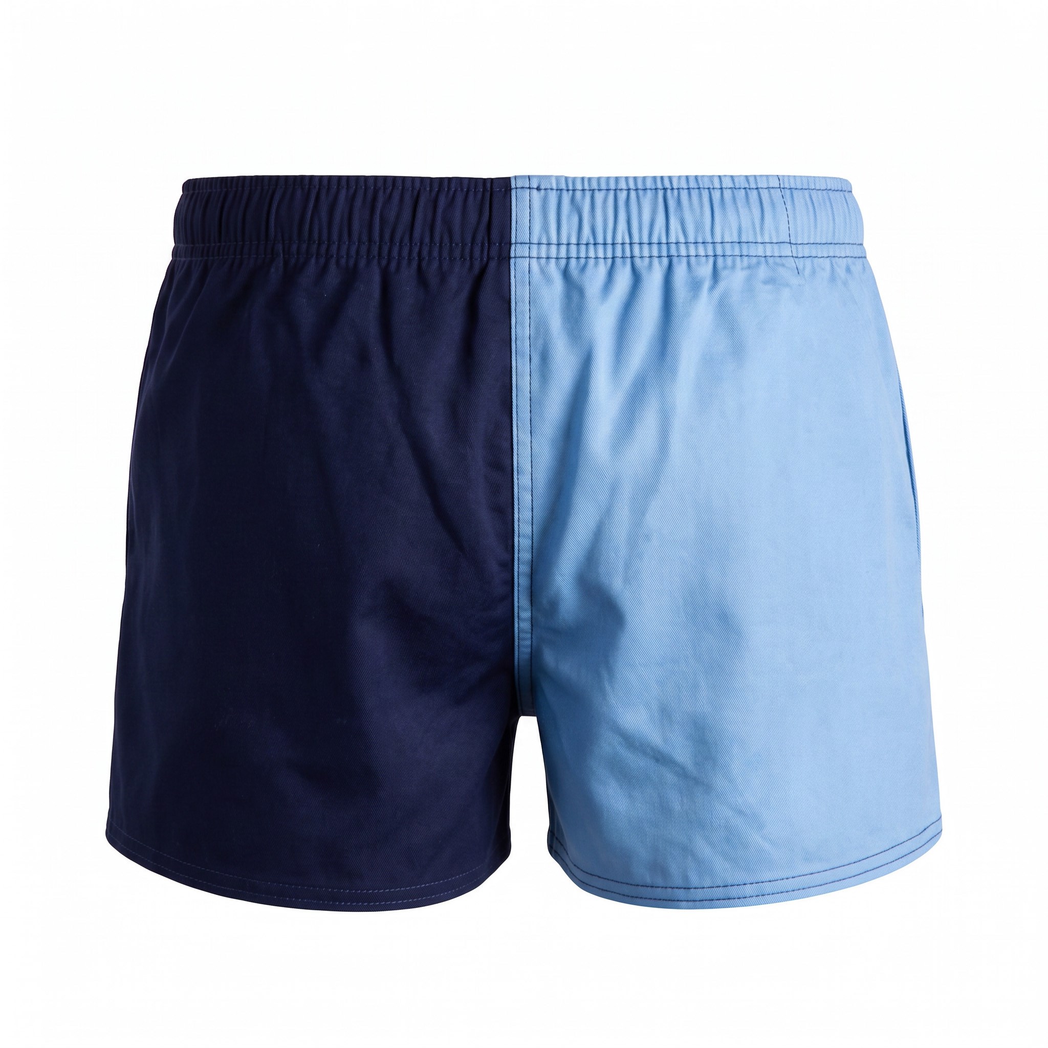 Canterbury Adults Harlequin Shorts Cronulla Blue - Front View