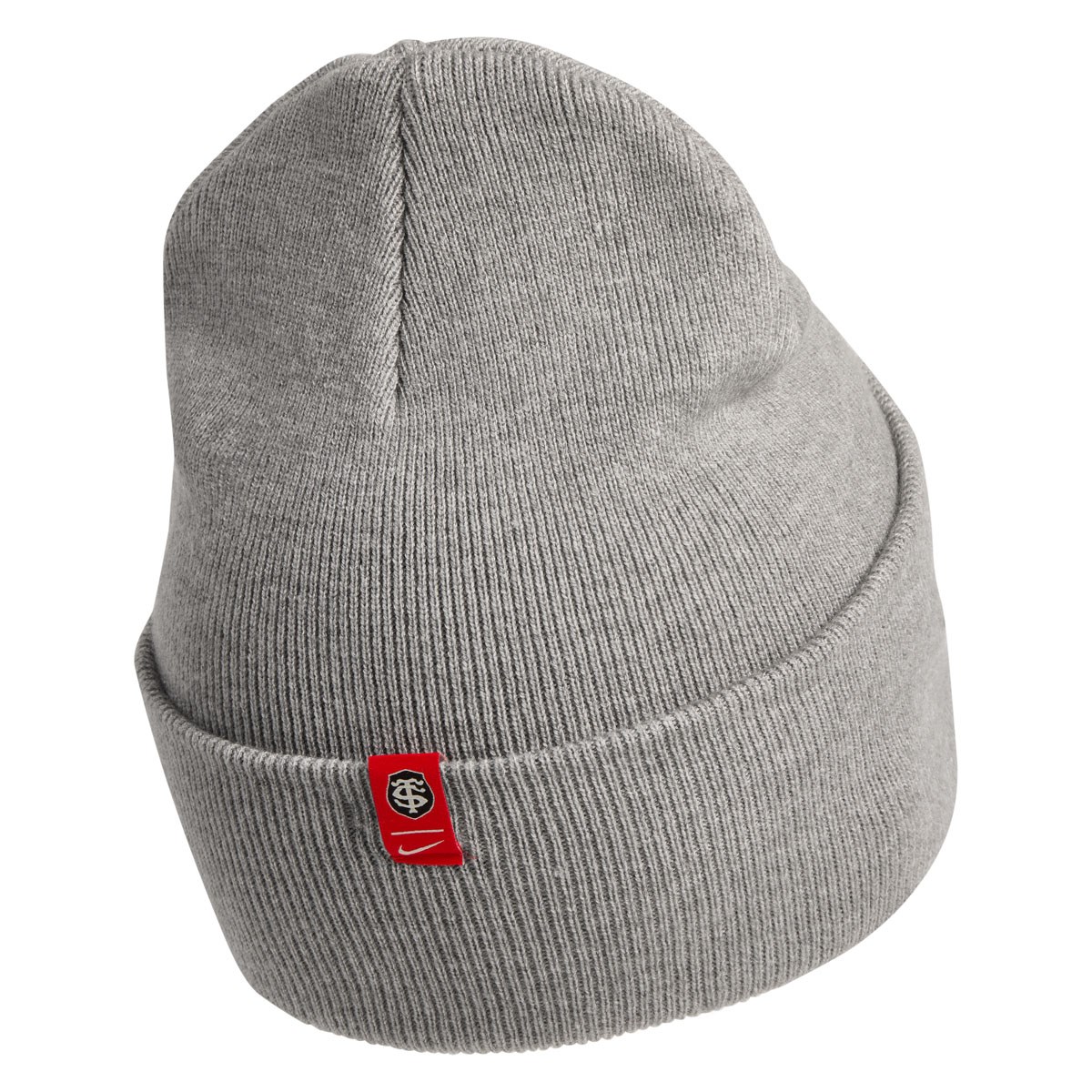 Toulousain Adults Beanie Hat 26/27 Carbon Heather - Front View