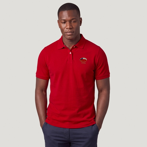 Chile 1935 Polo Shirt - Red