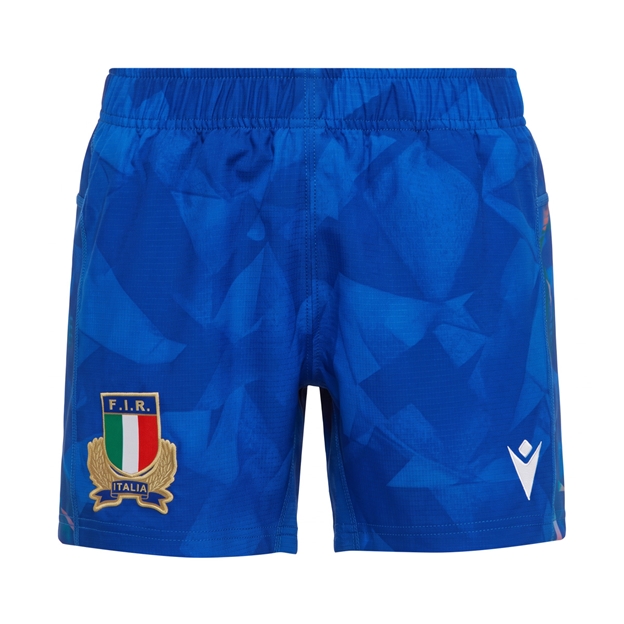 Italy Kids Home Rugby Shorts 26/27 - Blue