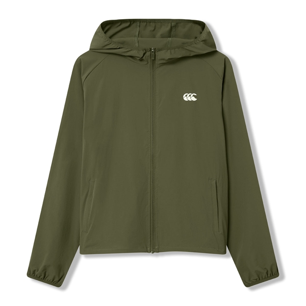 Canterbury Womens Tempo+ Full-Zip Jacket Ivy Green - Front View