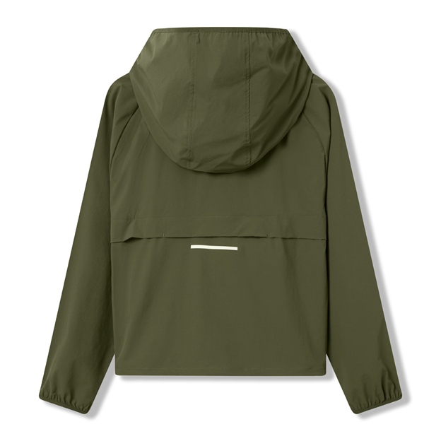 Canterbury Womens Tempo+ Full-Zip Jacket Ivy Green - Back View