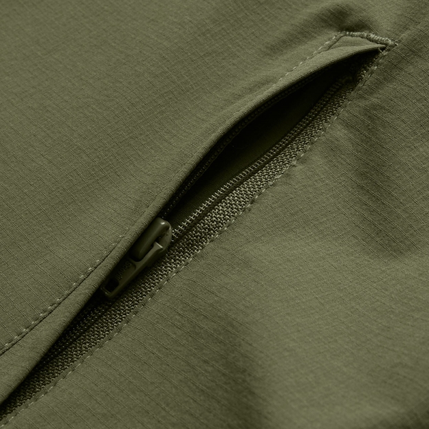 Canterbury Womens Tempo+ Full-Zip Jacket Ivy Green - Zipped Pocket Detail