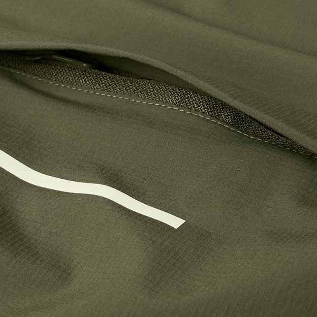 Canterbury Womens Tempo+ Full-Zip Jacket Ivy Green - Back Pocket Detail