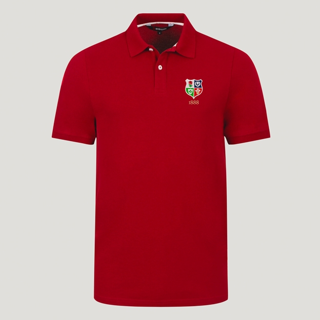 Lions 1888 Polo - Red