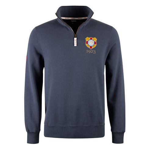 R1823 Tonga 1923 Quarter Zip Top – Petrol Blue