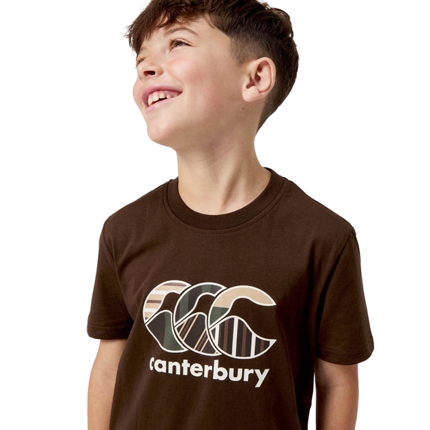 Canterbury Kids Uglies T-Shirt - Demitasse