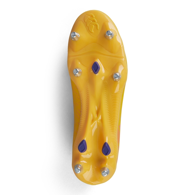 Canterbury Adults Speed Infinite Pro Soft Ground Rugby Boots - Yellow