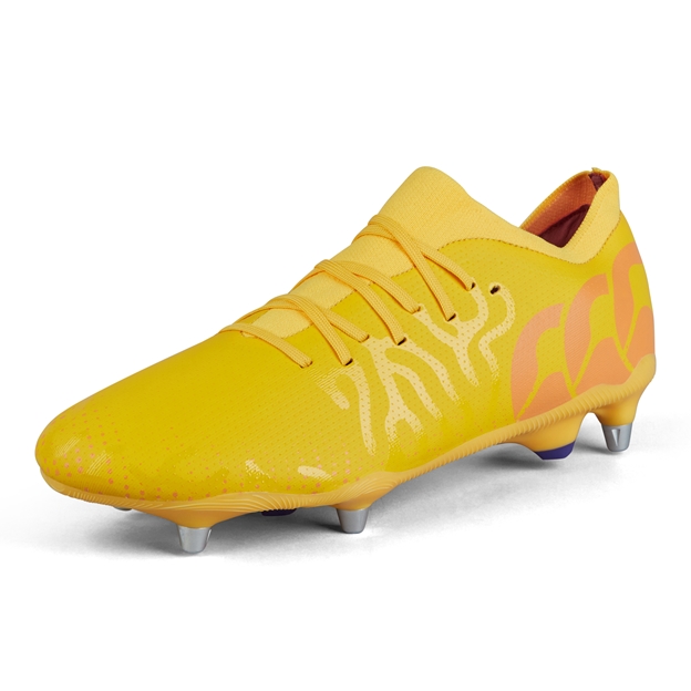 Canterbury Adults Speed Infinite Pro Soft Ground Rugby Boots - Yellow