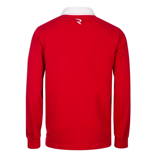 R1823 Lions1888 Rugby Shirt Red - Back