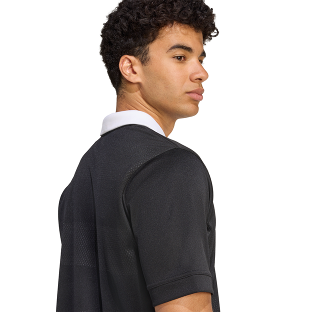 All Blacks Mens Home Rugby Shirt 25/26 - Shoulder