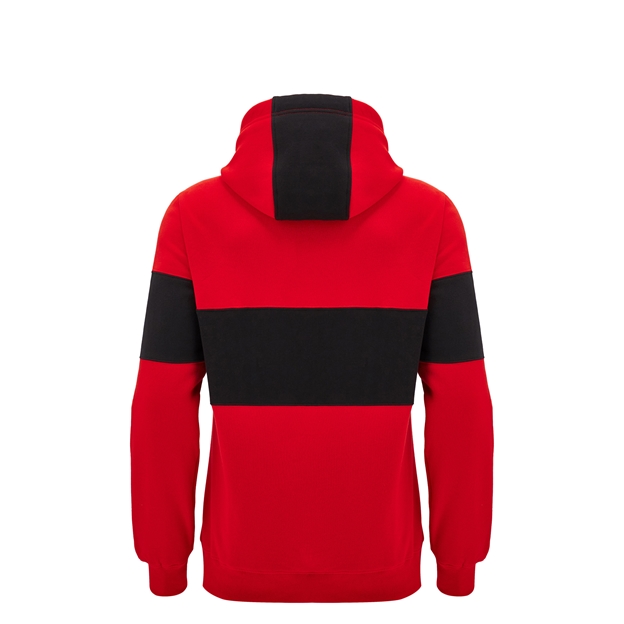 Wales Kids Travel Leisure Hoodie - Red 2025 - Back