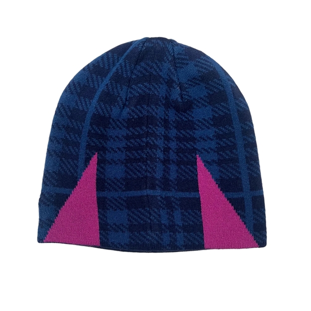 Scotland Adults Beanie 25/26 Navy - Tartan Pattern