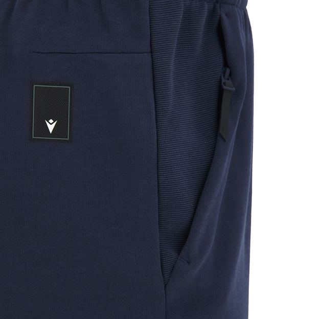 Edinburgh Mens Training Bermuda Shorts 26/27 Navy - Zipped Pocket Close-up