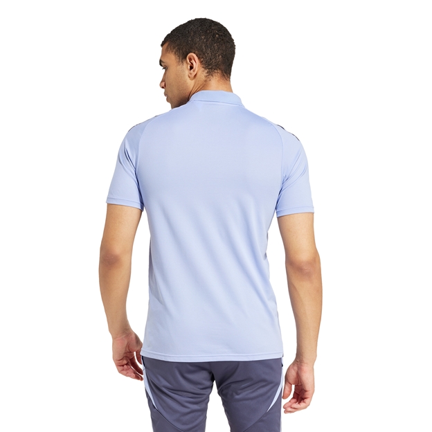 All Blacks Men's Polo-Blue Spark - Model Back