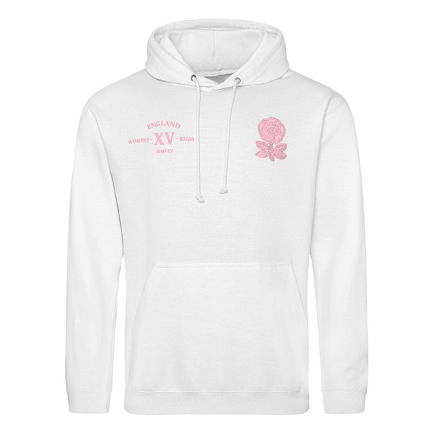 Womens World Cup England Mens Classic Hoodie White - Front