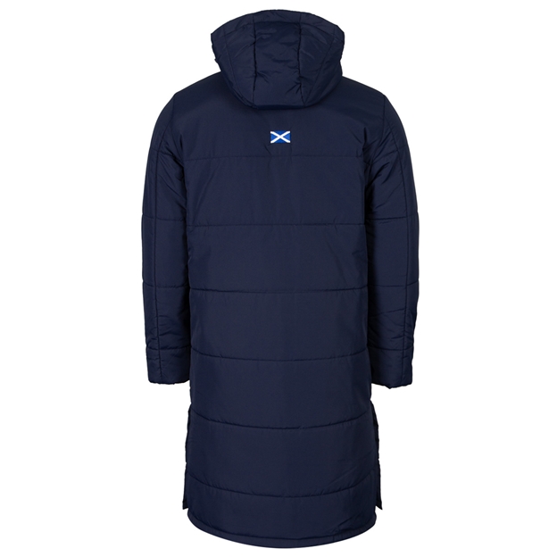 Scotland Mens Travel Three Quarter Padded Jacket 26/27 - Back View