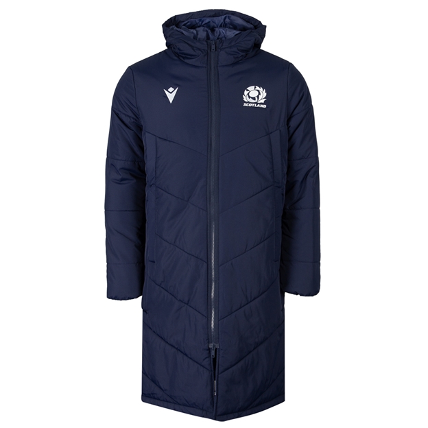 Scotland Mens Travel Three Quarter Padded Jacket 26/27 - Front View