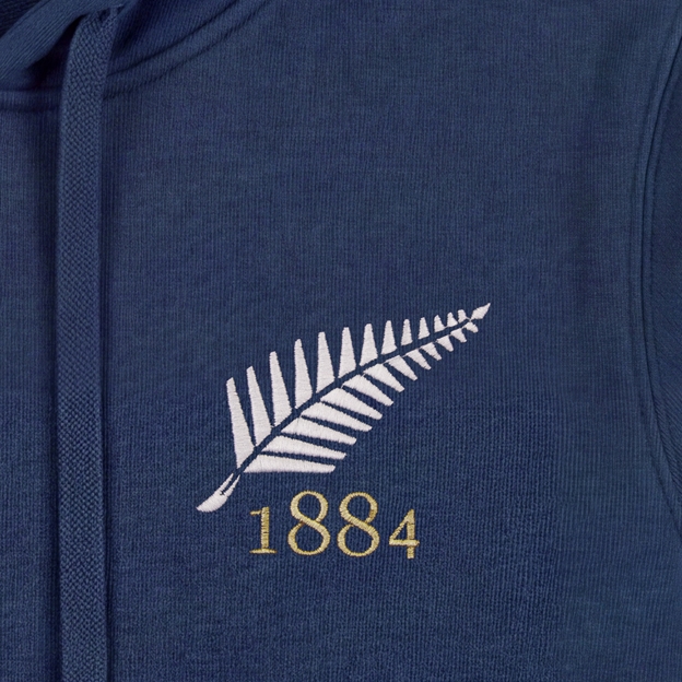 New Zealand 1884 Hoodie - Petrol Blue