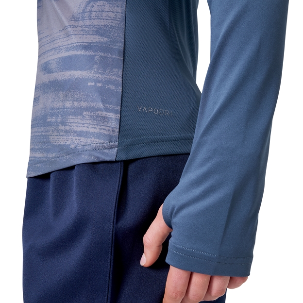 Canterbury Womens Vapodri Superlight Long Sleeved Tee-  Navy Model Sleeve