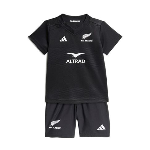 All Blacks Infants Rugby Kit 26/27 All Black - Front View