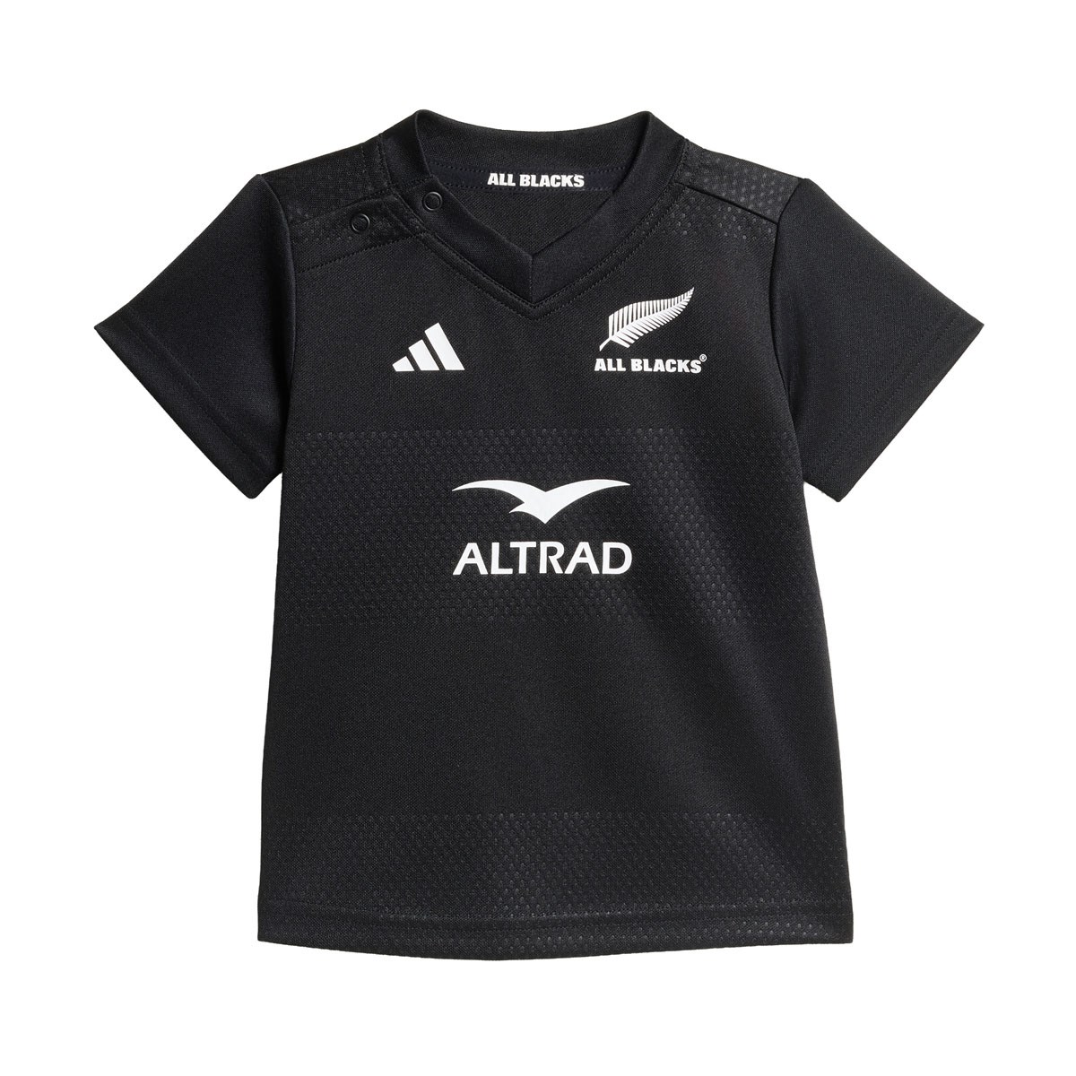 All Blacks Infants Rugby Kit 26/27 All Black - Front View