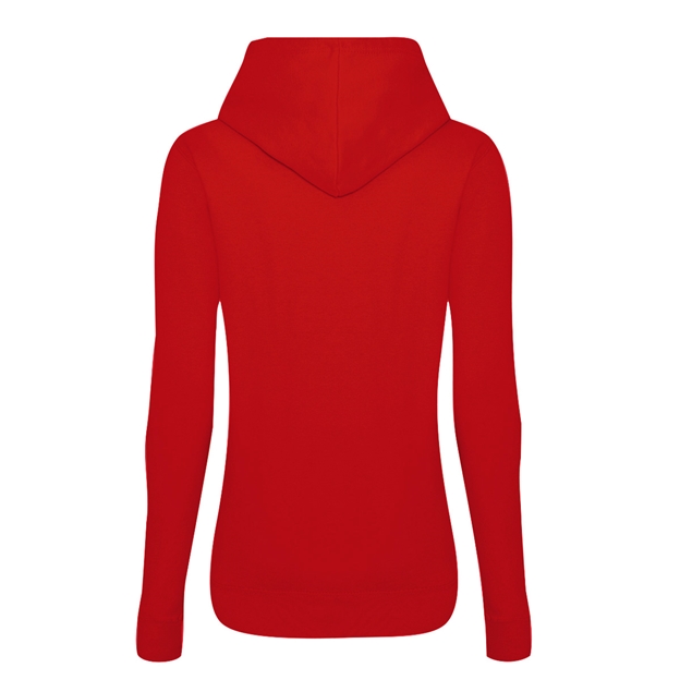 Womens World Cup Wales Womens Classic Hoodie Red - Back