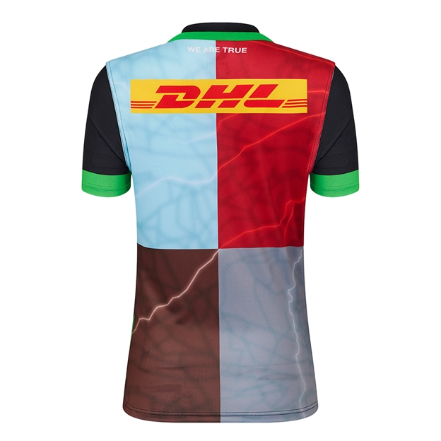 Harlequins Womens Home Rugby Shirt 25/26 - Back