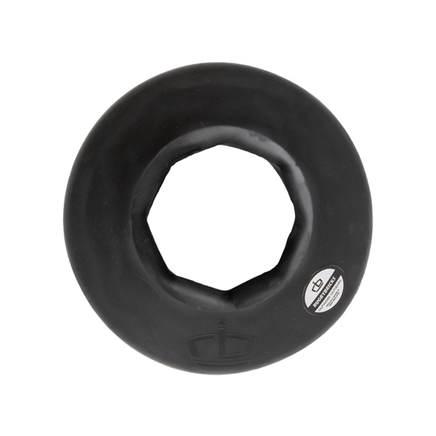 Rugby Bricks Vortex High Kicking Tee Matte Black - Top View