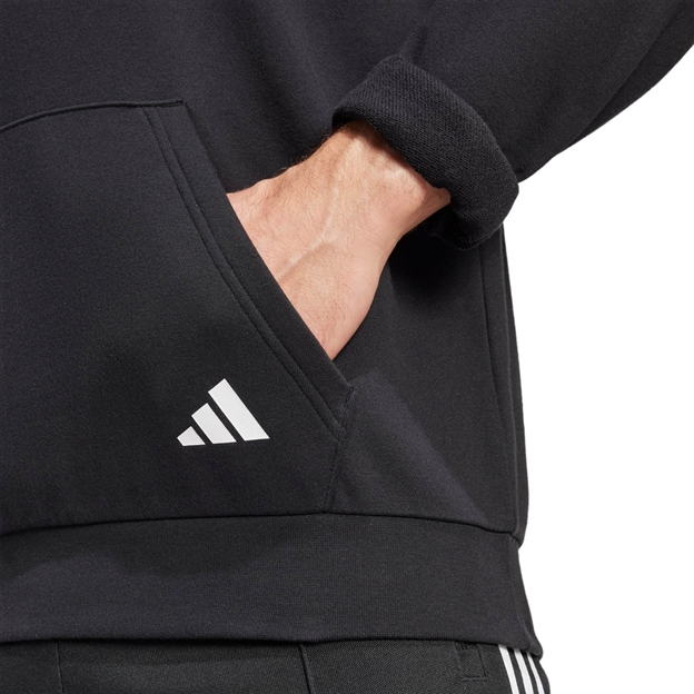 All Blacks Mens Logo Hoody 25/26 Black - Pocket