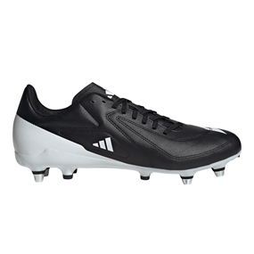 adidas Adults RS15 Soft Ground Rugby Boots Black - Outstep