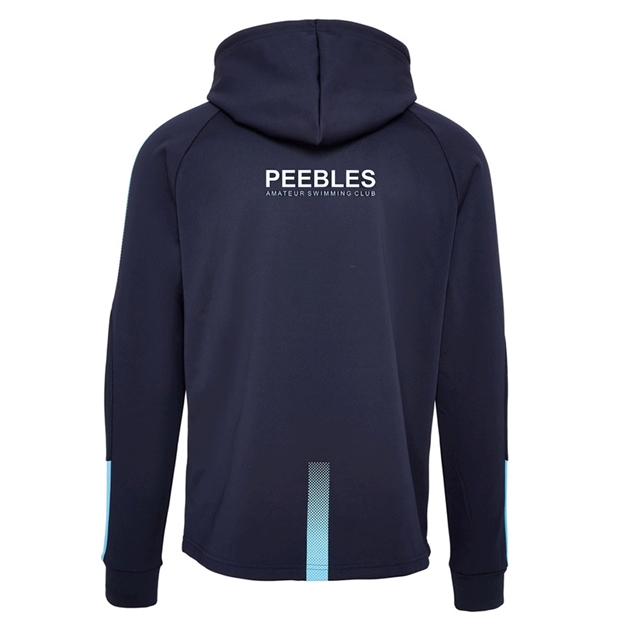 Peebles ASC Pro Hoodie Navy/Sky - Back