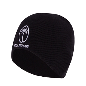 Fiji Beanie 25/26 Black - Front View