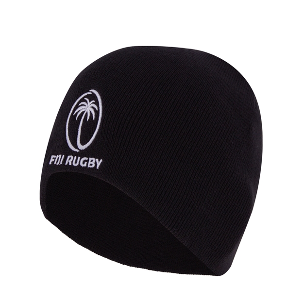Fiji Beanie 25/26 Black - Front View