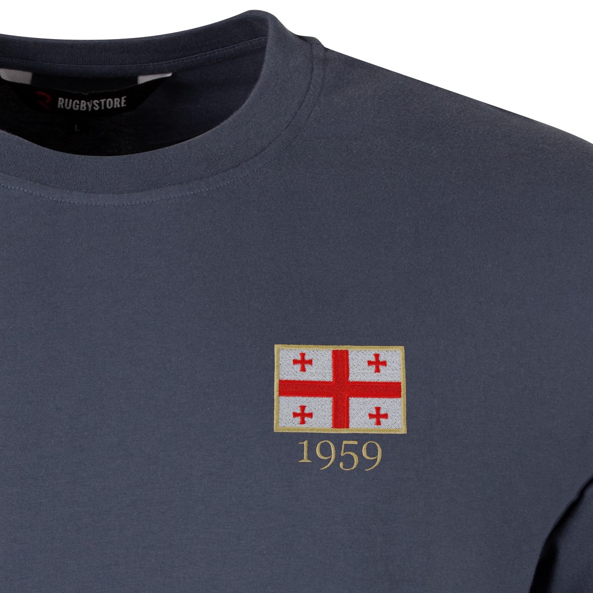 R1823 Georgia 1959 T-Shirt - Petrol Blue