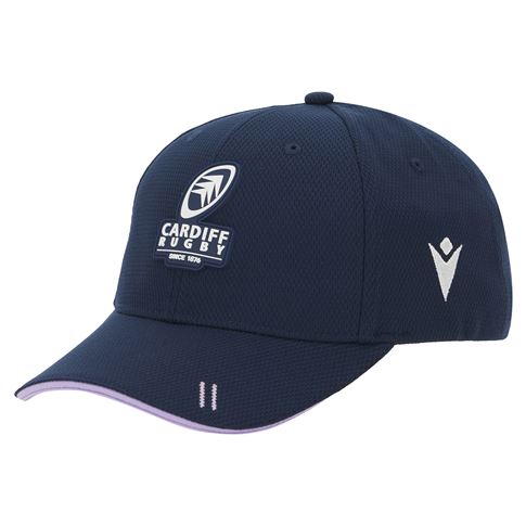 Cardiff Adults Curved Visor Cap 25/26 - Navy - Front