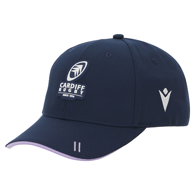 Cardiff Adults Curved Visor Cap 25/26 - Navy - Front