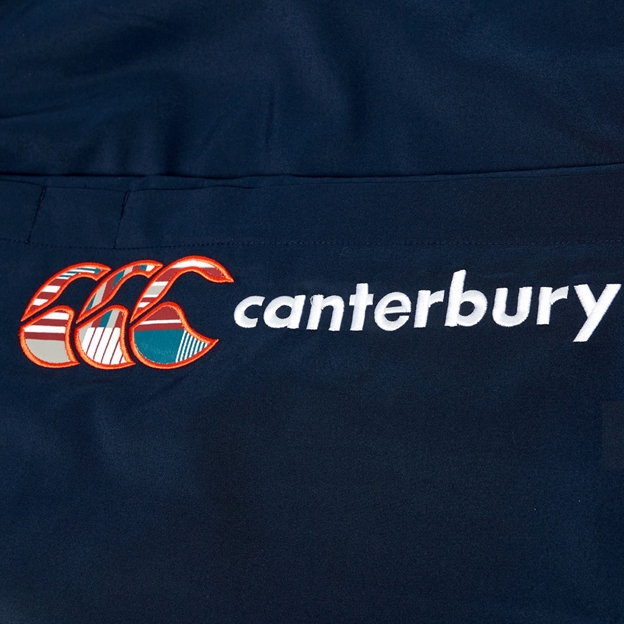Canterbury Mens Uglies Stadium Pants Navy/Multi - Uglies Embroidery Close-up